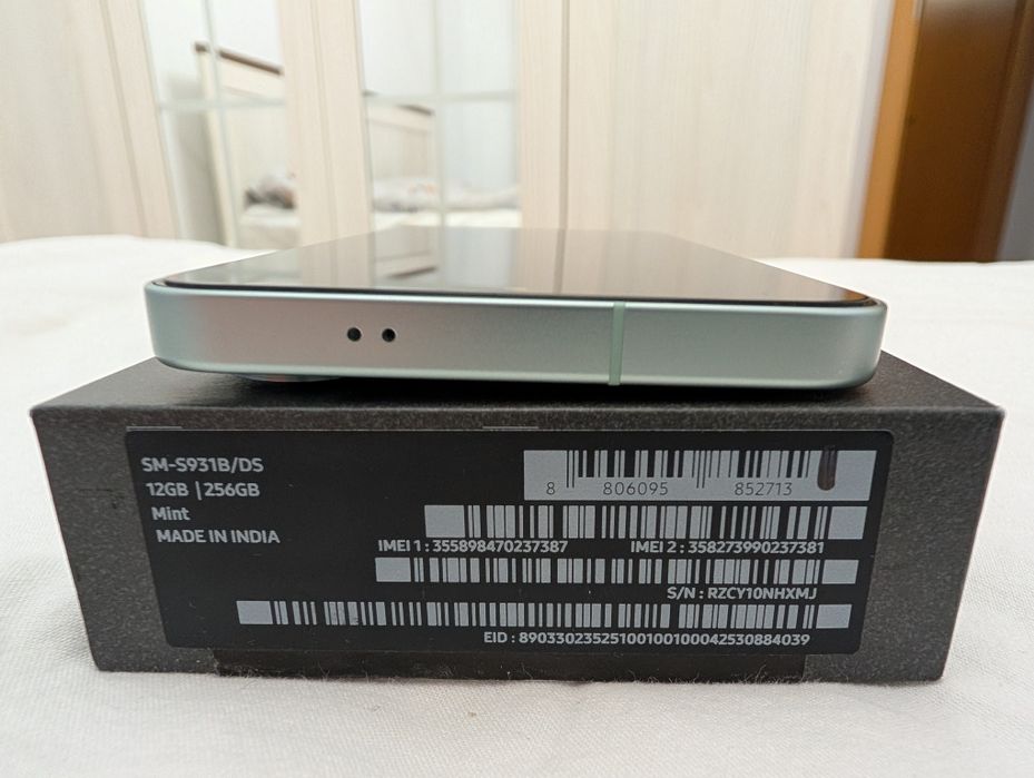 Samsung Galaxy S25, Dual SIM, 12GB RAM, 256GB, 5G, Mint