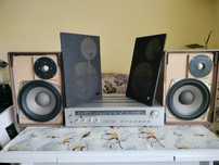 Electromures amplituner stereo Delia + boxe RFT