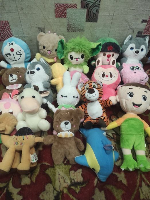 Мягкие игрушки 18 шт. Новые