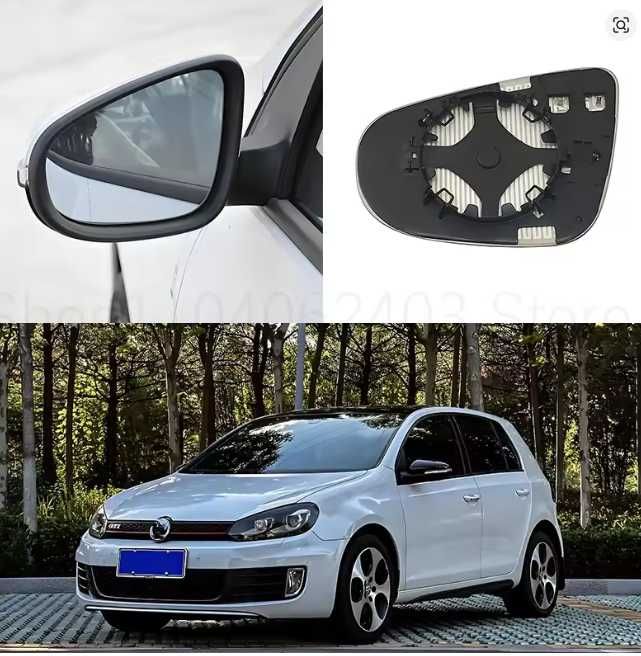 Стъкло огледало Golf 6 MK6 Touran Passat 6 Bora VW Caddy с подгрев