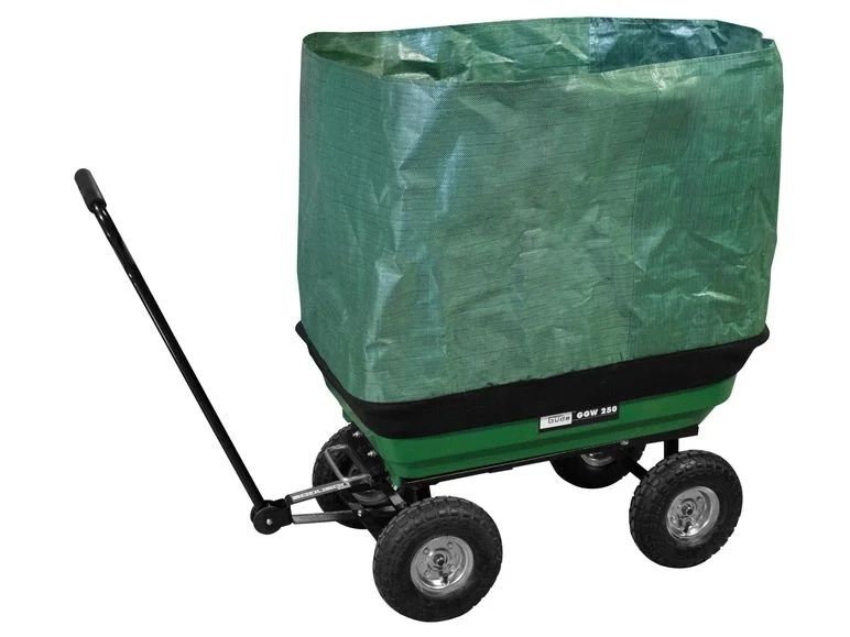 Roaba basculabil 4 roti 250 kg cu prelata gude