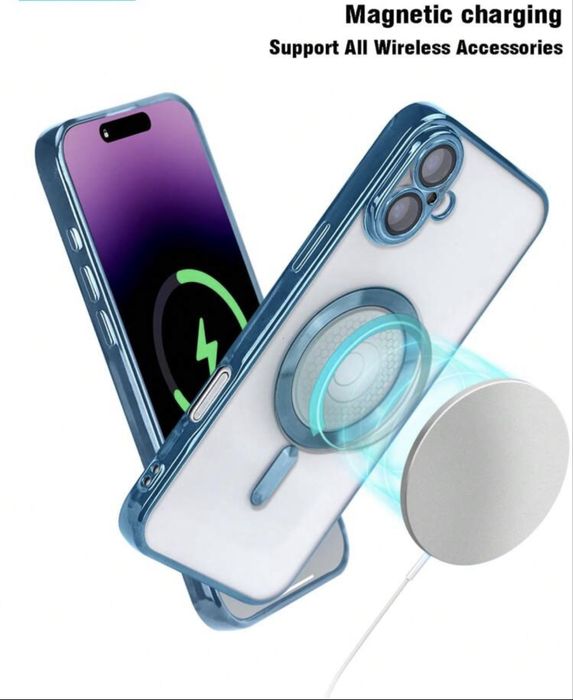 Husa Magsafe, Guardian Bumper, Antisoc iPhone 11 / 12/ 13/ 14/ 15