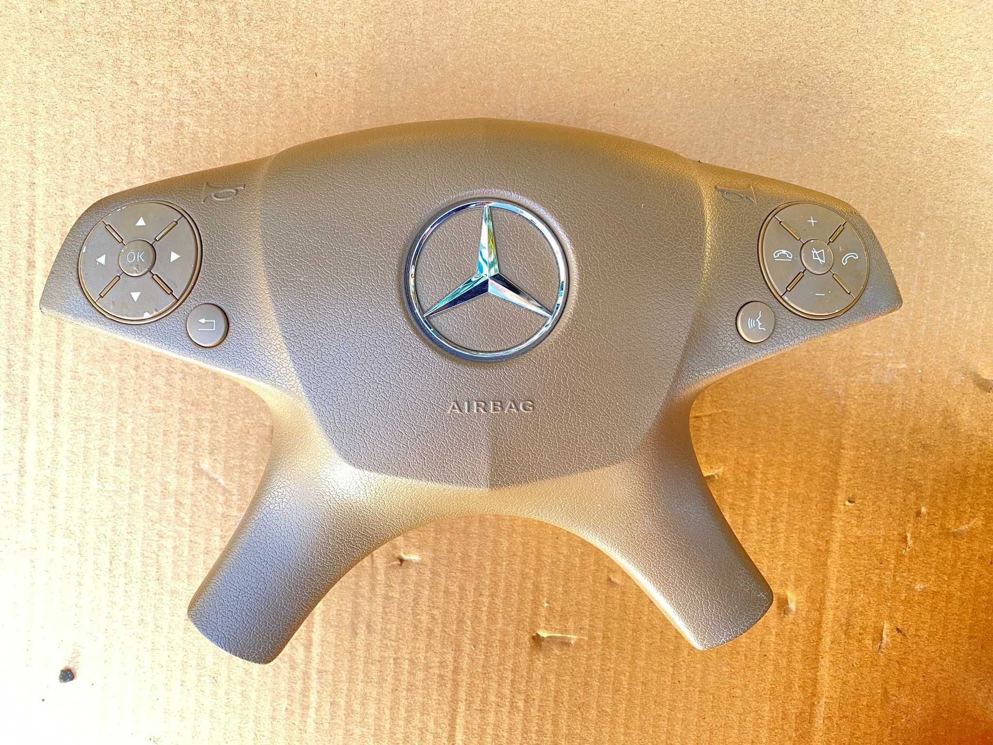 Airbag volan sofer Mercedes W204 W207 crem original