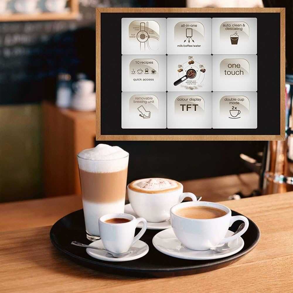 Кафеавтомат Melitta Caffeo Varianza CS F550-102 автоматичен кафе робот