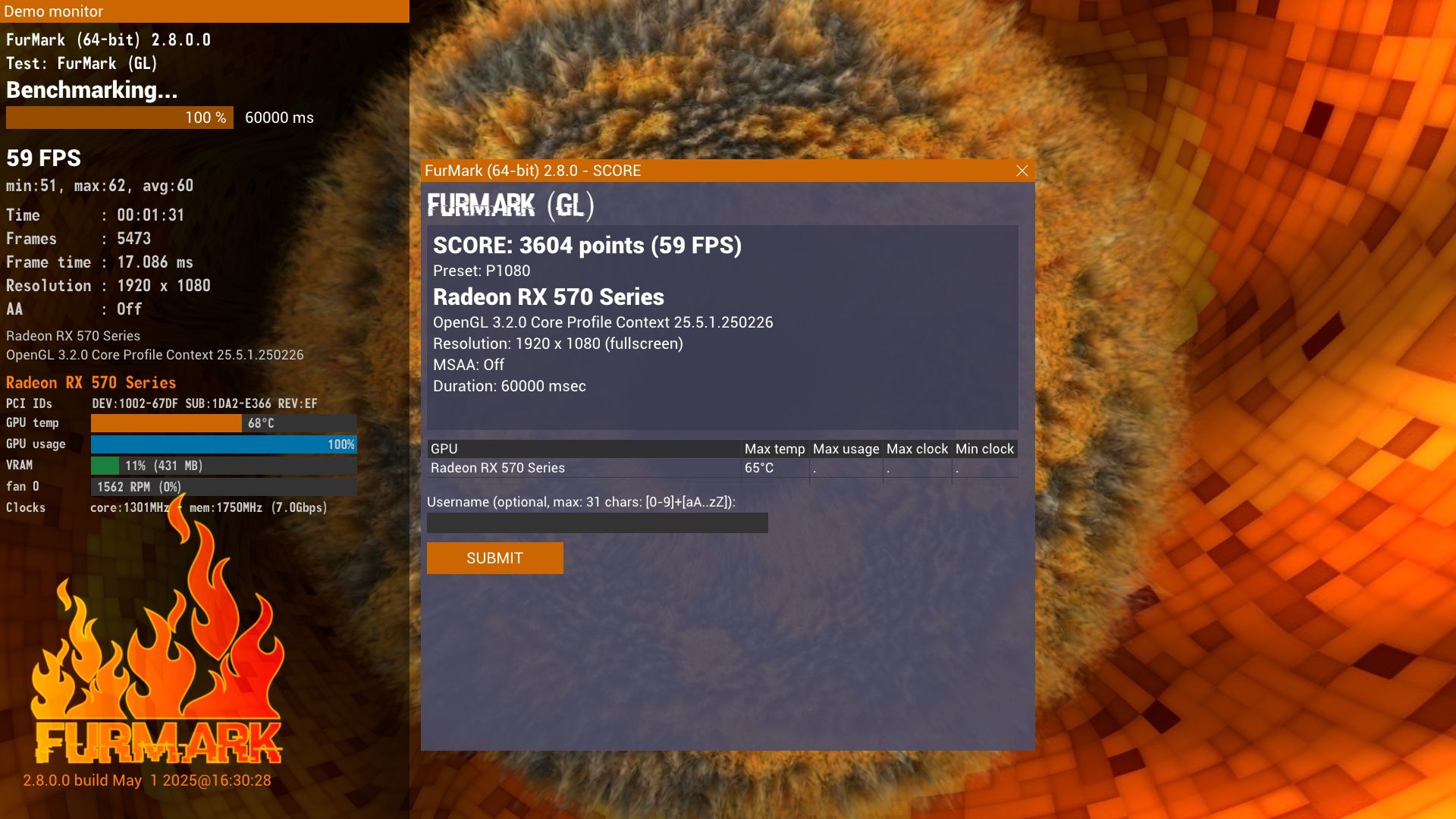 AMD Radeon Sapphire NITRO+ RX570 4GB