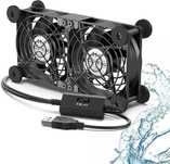 ELUTENG Ventilator dublu USB PC computer,80 mm,5V,1500rpm,port USB