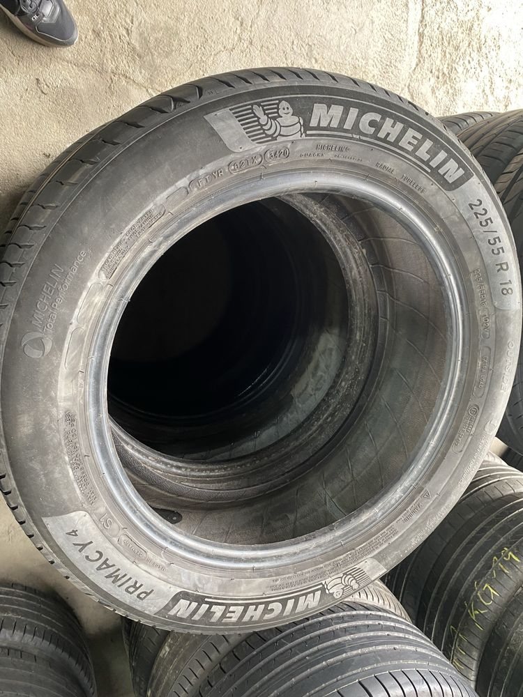 Комплект Летние Шины 225/55/18 225/55R18 Michelin.