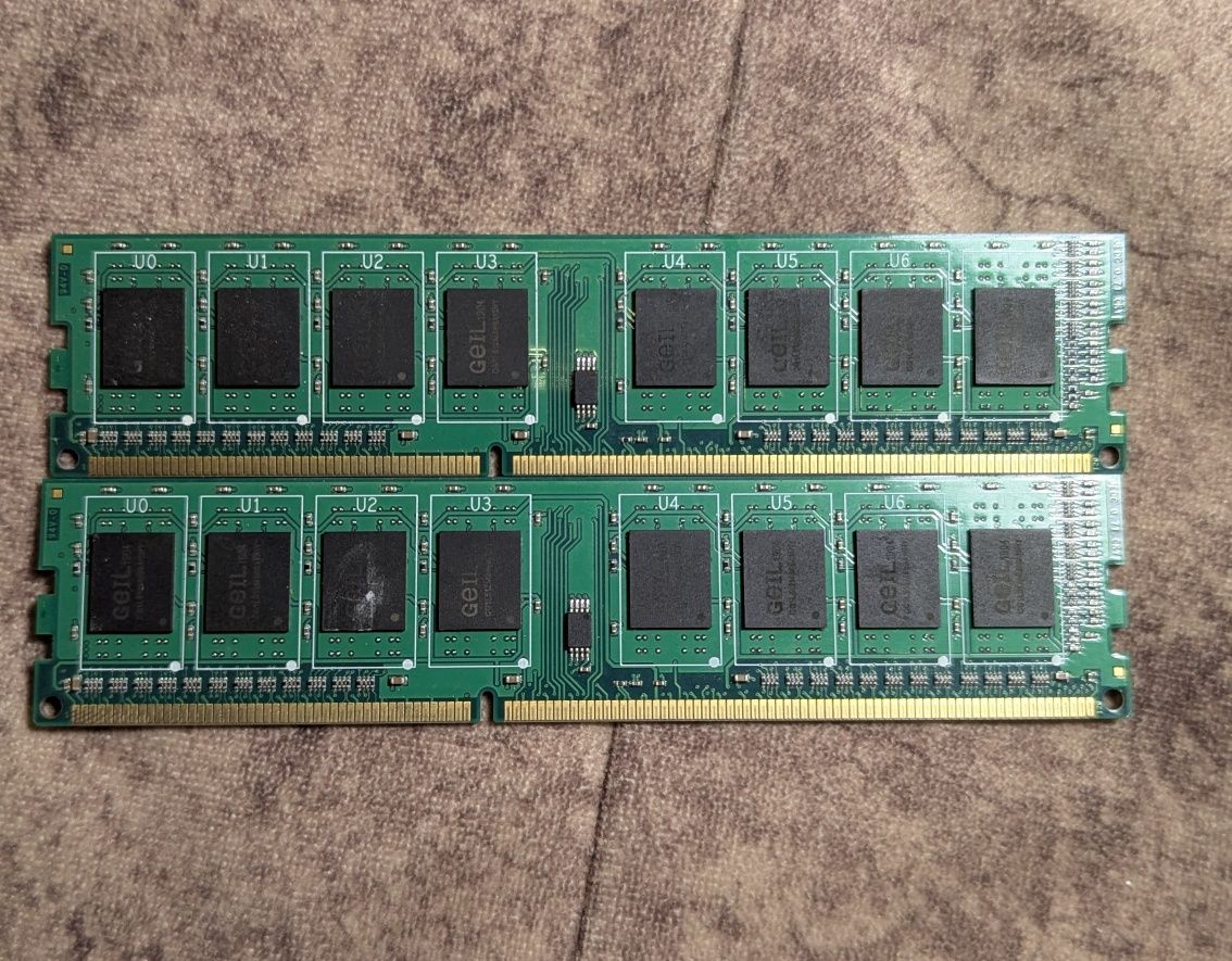 Оперативная память DDR3 4gb 1600, 1gb 1333