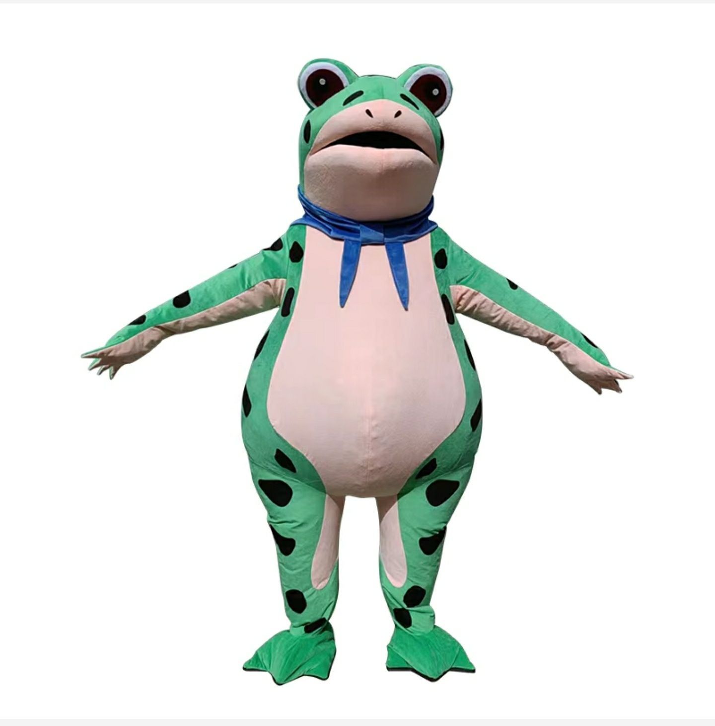 Надувной костюм лягушка