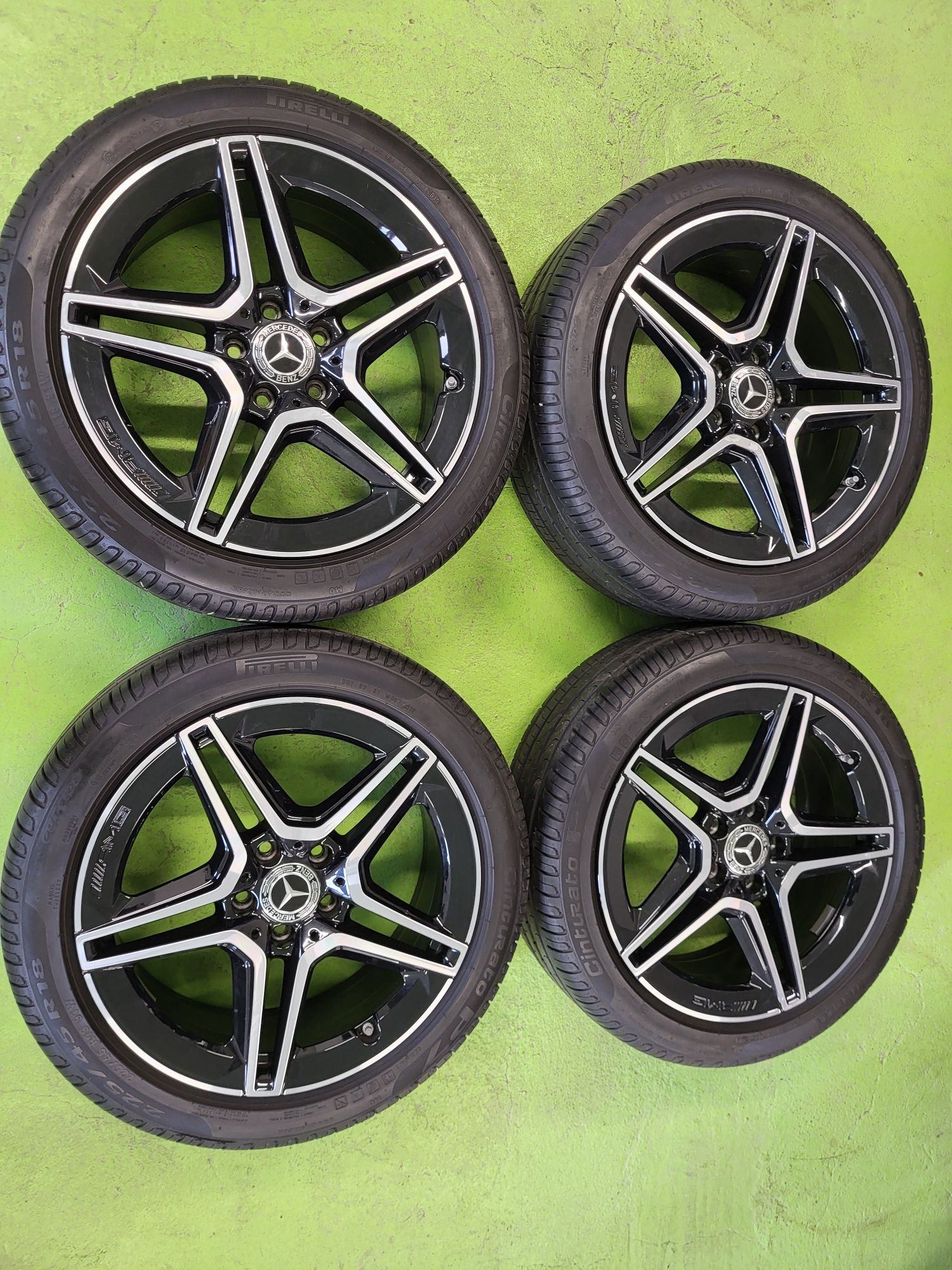 18 5x112 Mercedes CLA A B Class Amg лети джанти 5х112 225/45/18