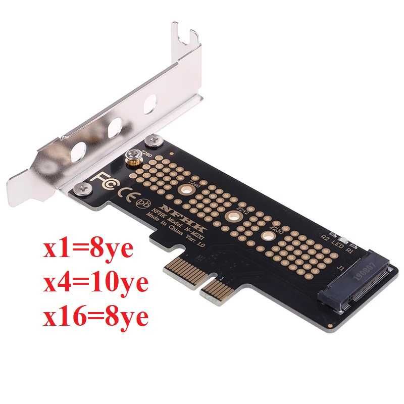 Адаптер PCI-Eх к M2/M.2 SATA SSD