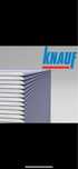 Gipsakarton KNAUF (Гипсокартон Кнауф) birinchi qol
