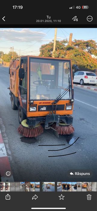 Vand maruratoare stradala ,pretul in lei