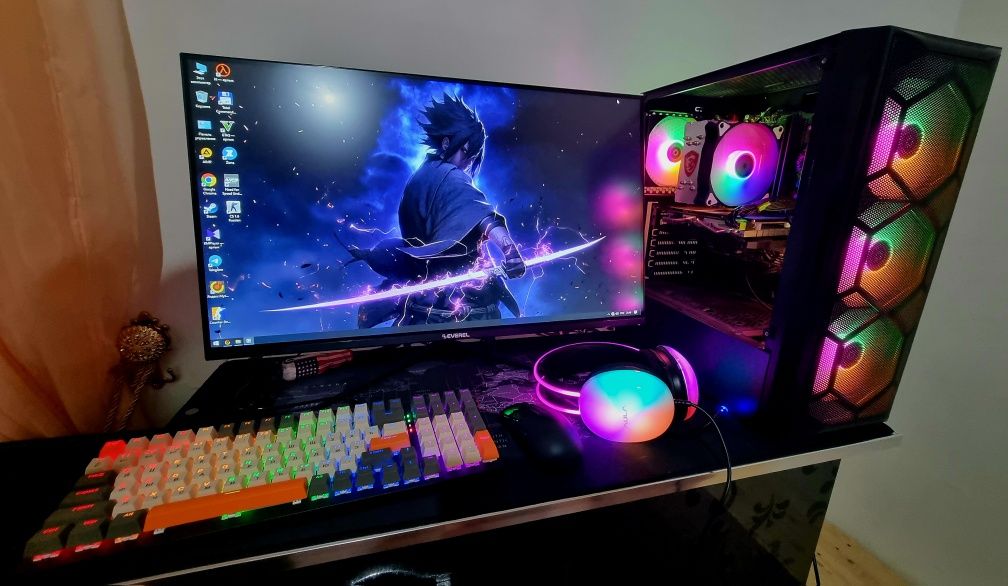 Igravoy ish uchun komputer b/u mo'shni.
Pamyat 
Video karta rx 580