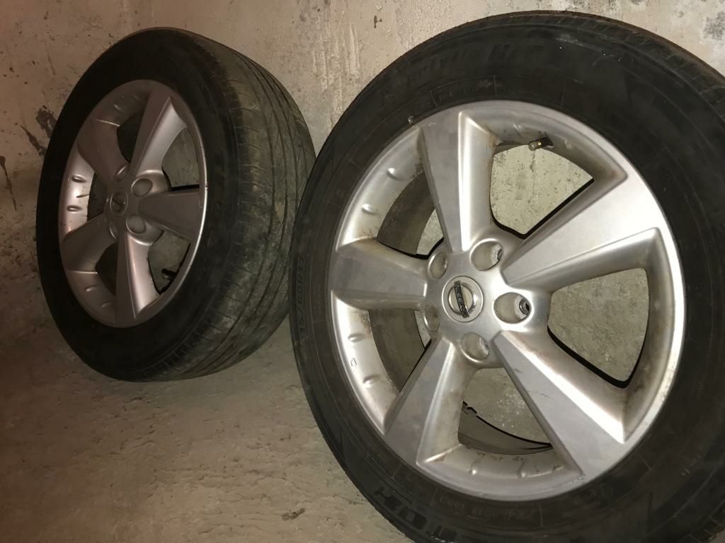 Vand jante R17 5x114,3 echipate cu anvelope M+S