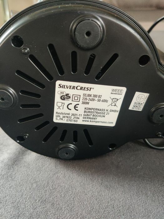 Vând storcător de fructe cu presare la rece Silver Crest