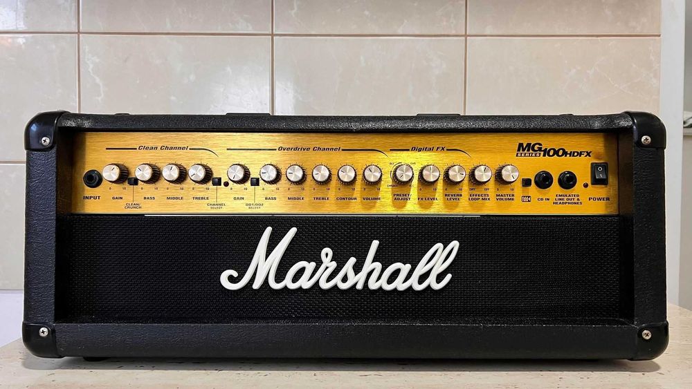Amplificator Marshall MG100HDFX + Cabinet Marshall AVT412XA
