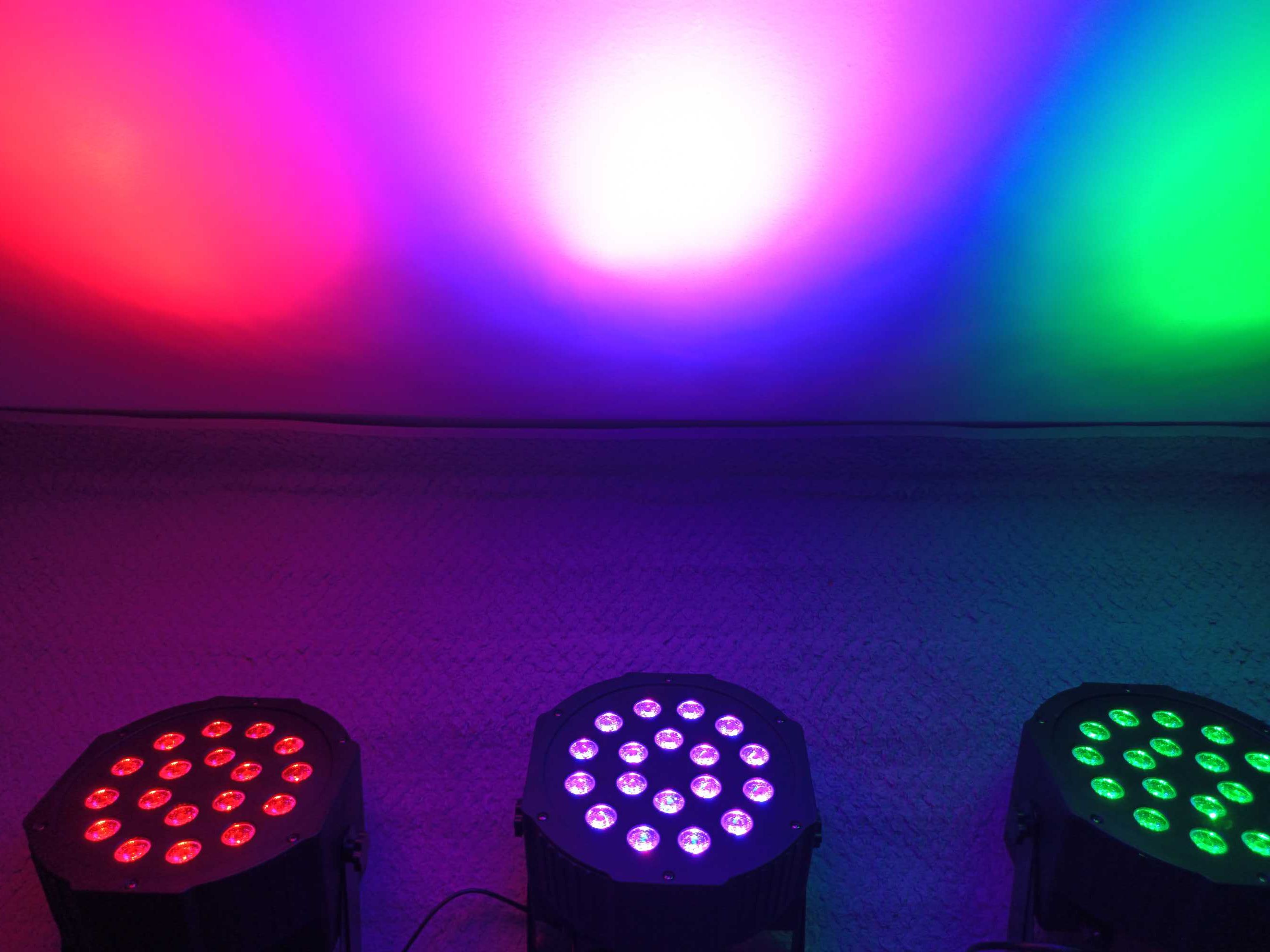 LUMINI DISCO 18 LED /Jocuri de culori pe ritmul muzicii/Orga de culori