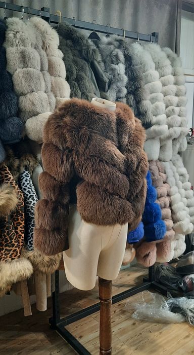 НОВО ЗАРЕЖДАНЕ!Високо качество Кожени Палта от Естествен Косъм/кожено