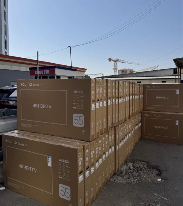 Новогодний скидка!!! телевизор TCL-55 smart 4K доставка бесплатно