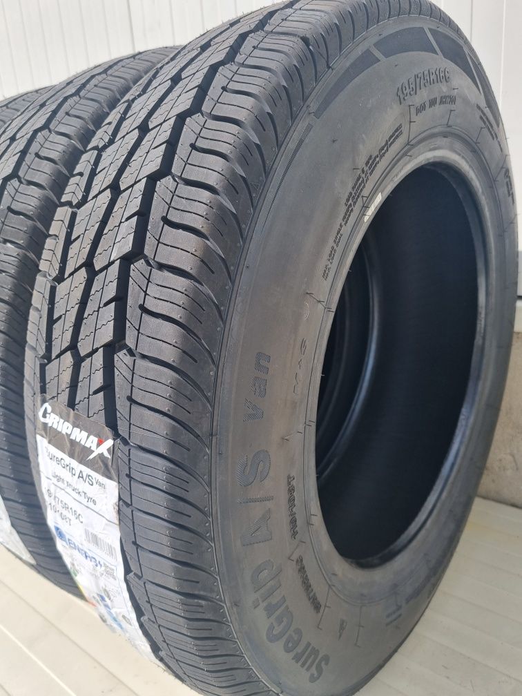 195/75 R16C, 110T (de greutate), GRIPMAX, Anvelope mixte vara/iarna M+