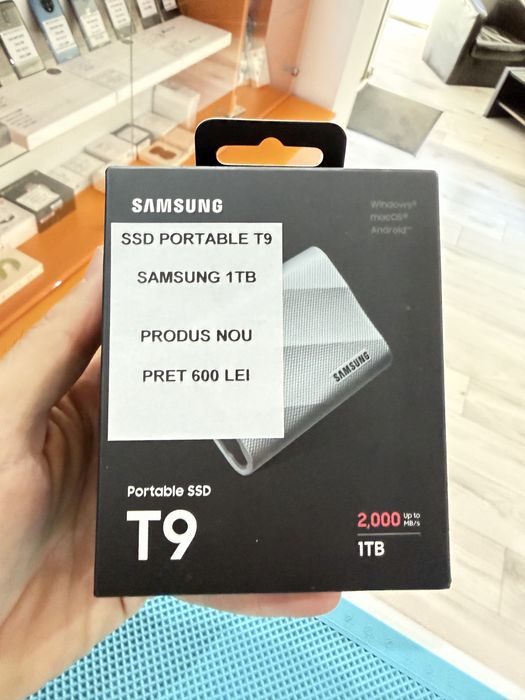 Ssd Samsung Portable T9 1Tb Sigilat