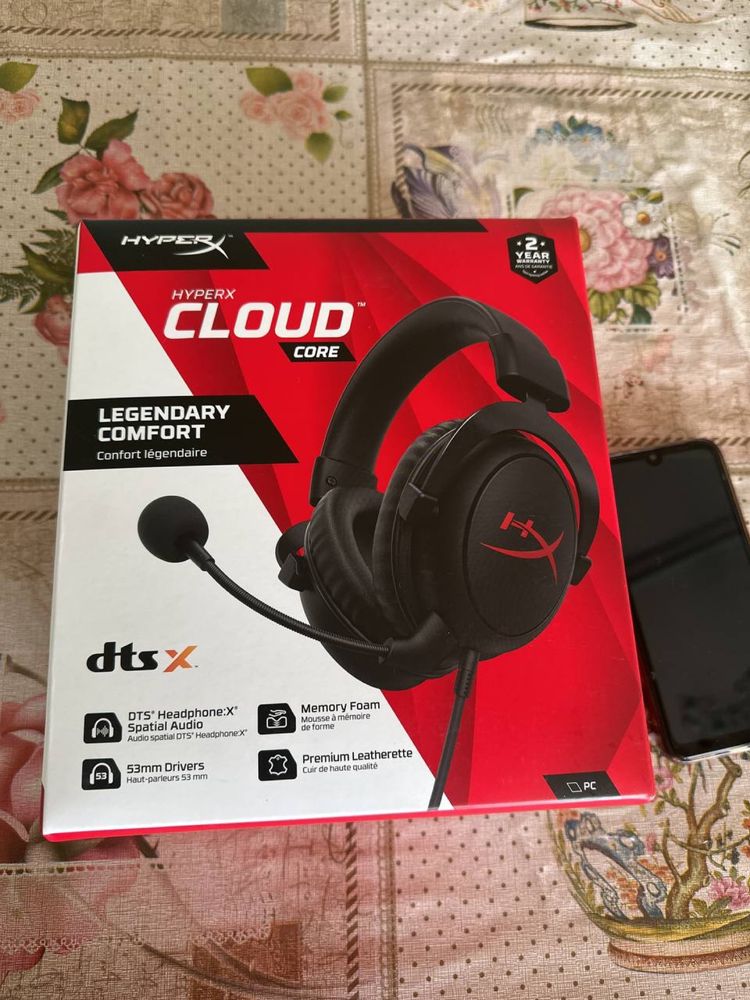 HyperX Cloud Core DTS X/ Продаётся наушник / Проводные