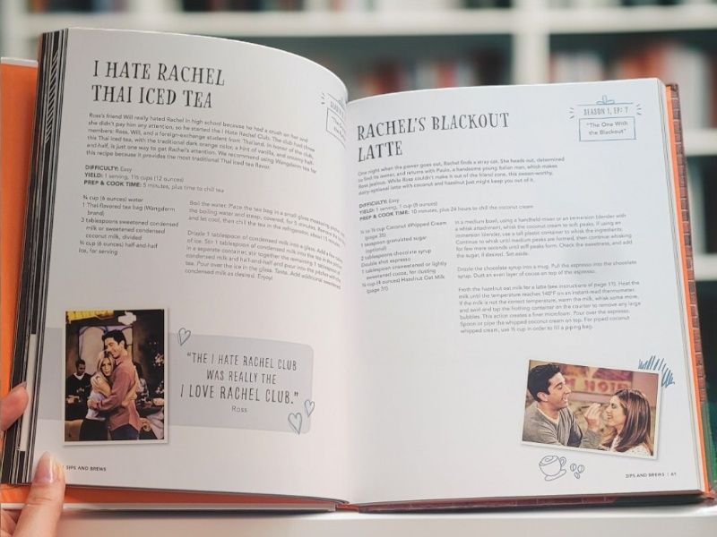 Carte de bucate serial Friends | Friends The Official Cookbook