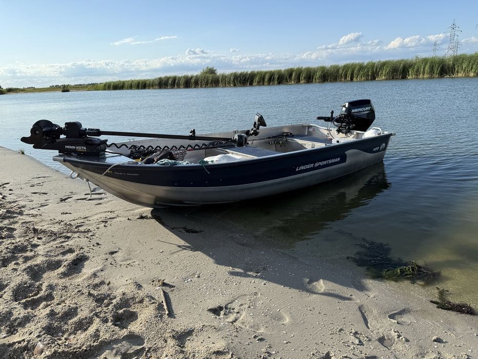 Linder 400 Sportman, Mercury 20cp,Lorries , Minnkota , Humminbird