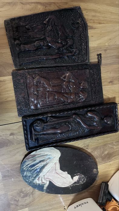 Tablouri vintage lemn