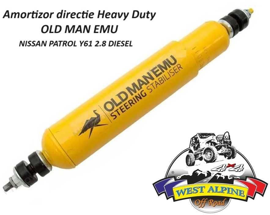 Amortizor directie Nissan Patrol Y61 2.8 - OLD MAN EMU - Heavy Duty