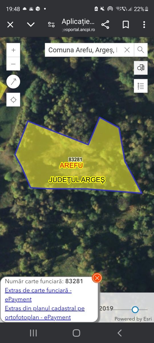 De vânzare teren extravilan