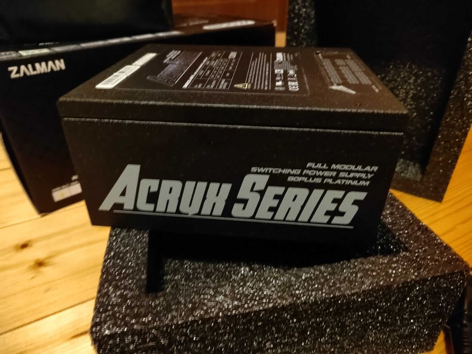 ZALMAN Acrux Series 80plus Platinum Full Modular Power Supply 1200W