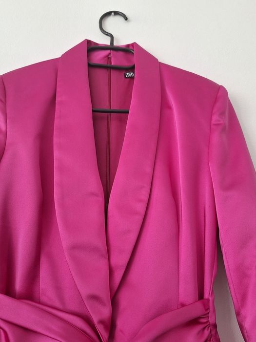 Rochie noua, Zara,roz pink,mărime xs