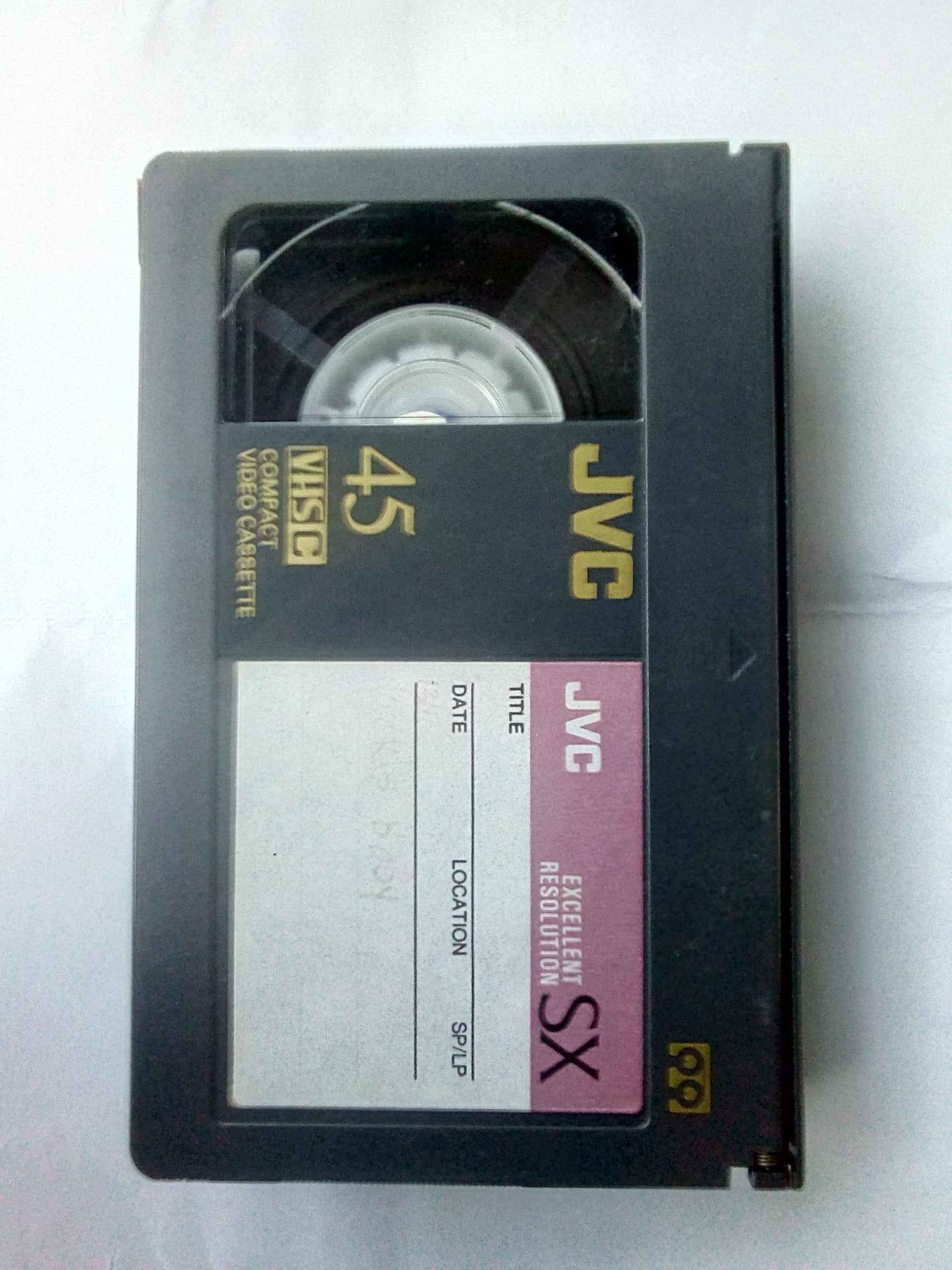 VHS-C  compact video cassette