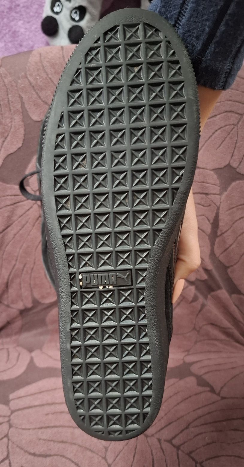 Черни дамски маратонки Puma