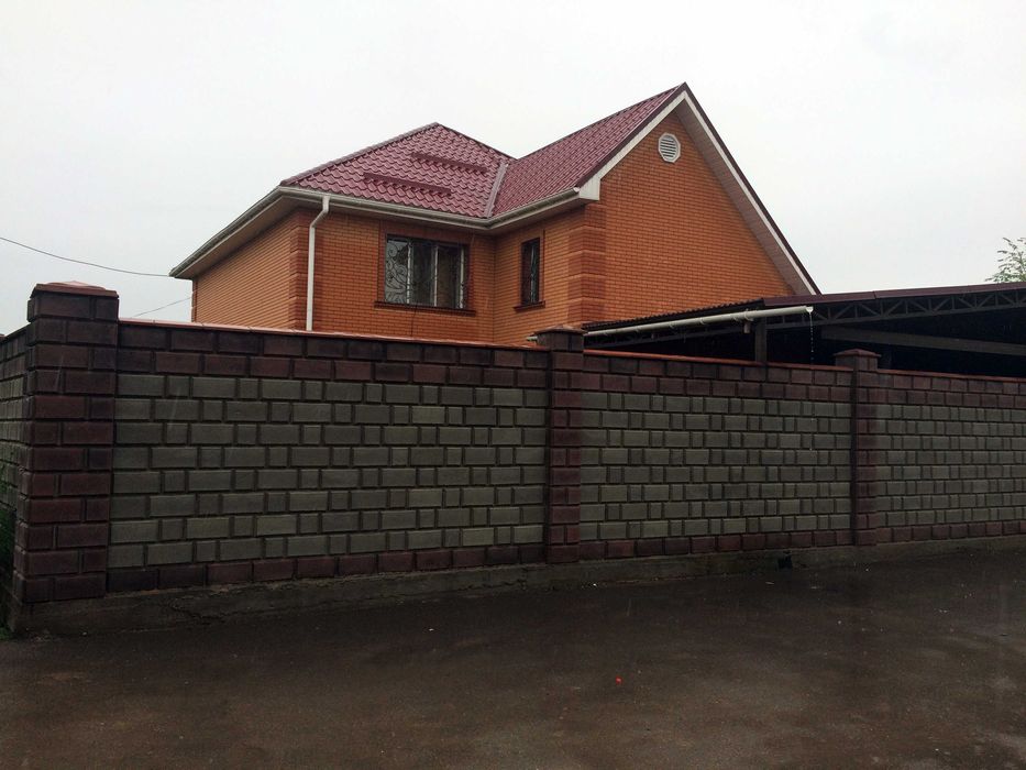 Капитальный кирпичный теплый дом в поселке Жамбыл Карасайский район
