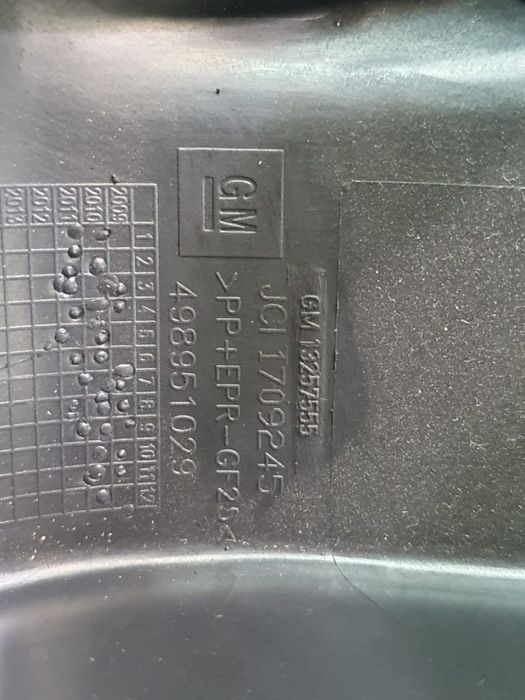 Ornament JCI1709245 Opel Astra J [2009 - 2012] 1.7 cdti A17DTR