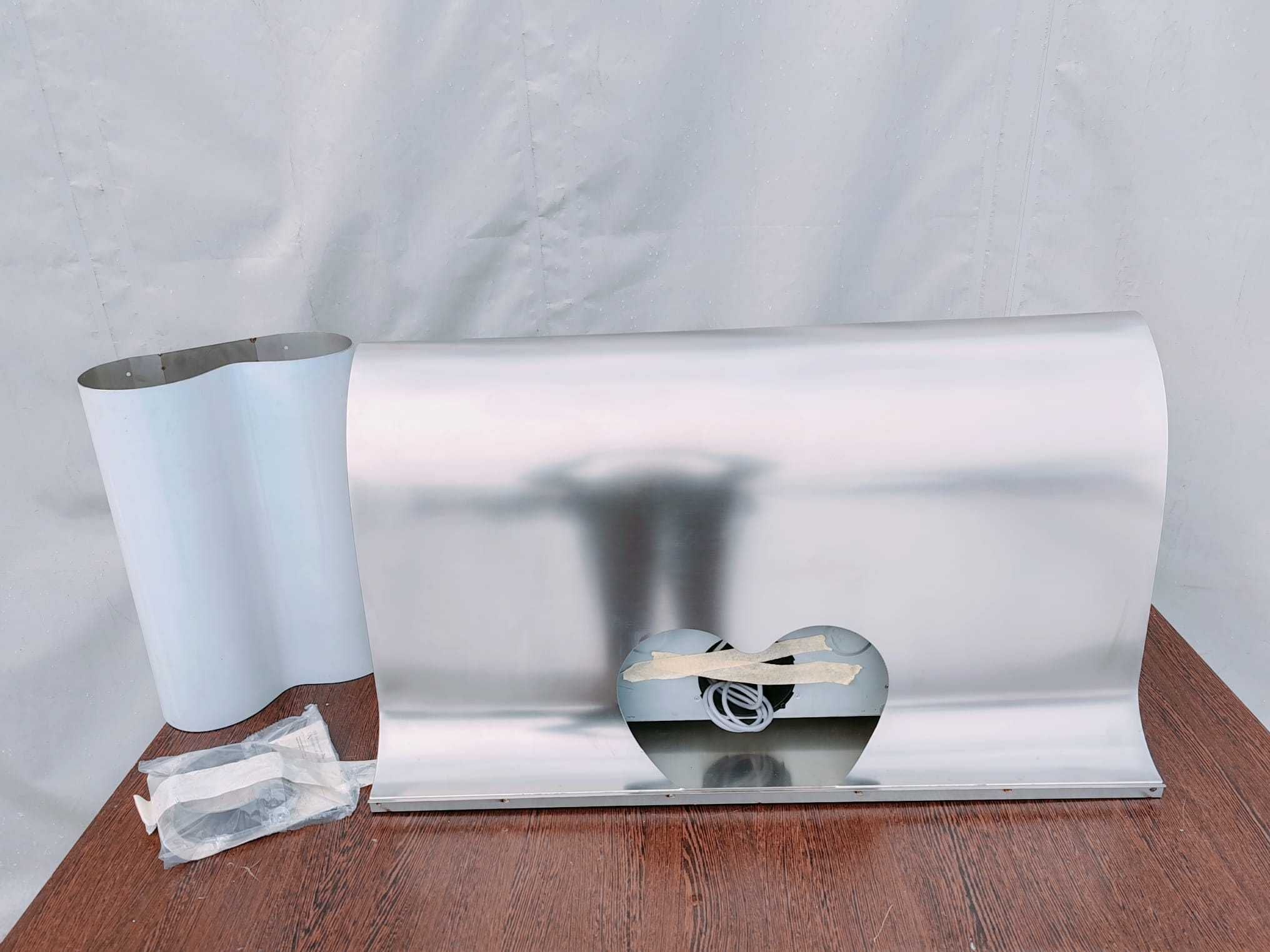 Hota bucatarie, 2 motoare, 90/36/50, inox, import Italia, outlet, noua