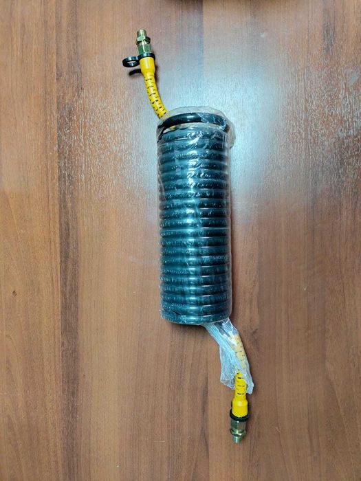 Соединительный шланг пневмосистемы желтый M16x1.5 5м/6м 20витков.