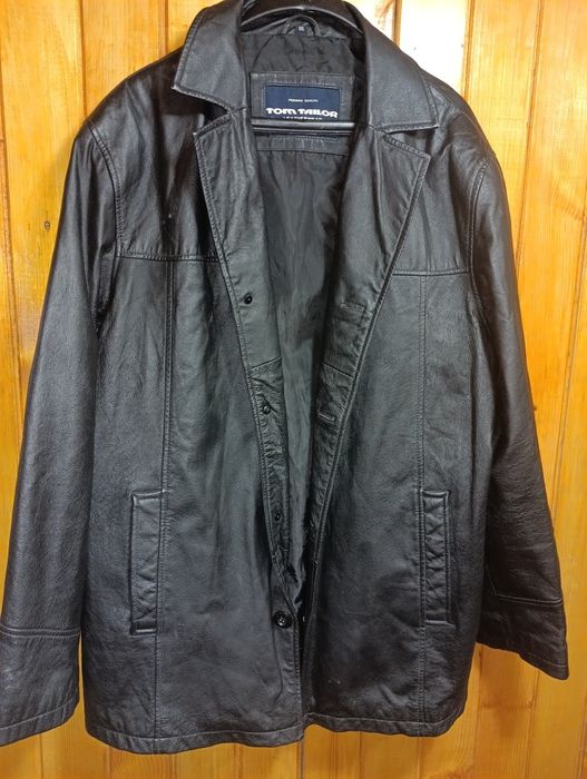 Tom Tailor кожено яке XXL - 32 лв