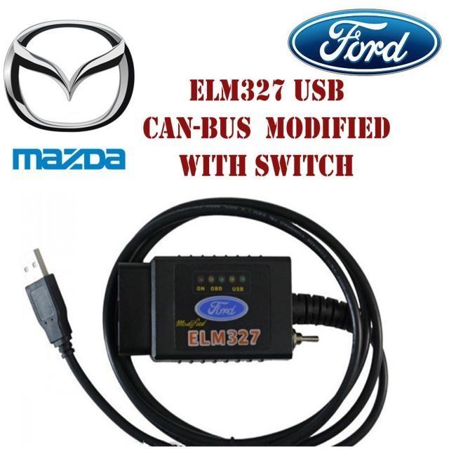 Cablu Forscan Profesional Swich FTDI  HS/ CAN Cablu Ford Și Mazda