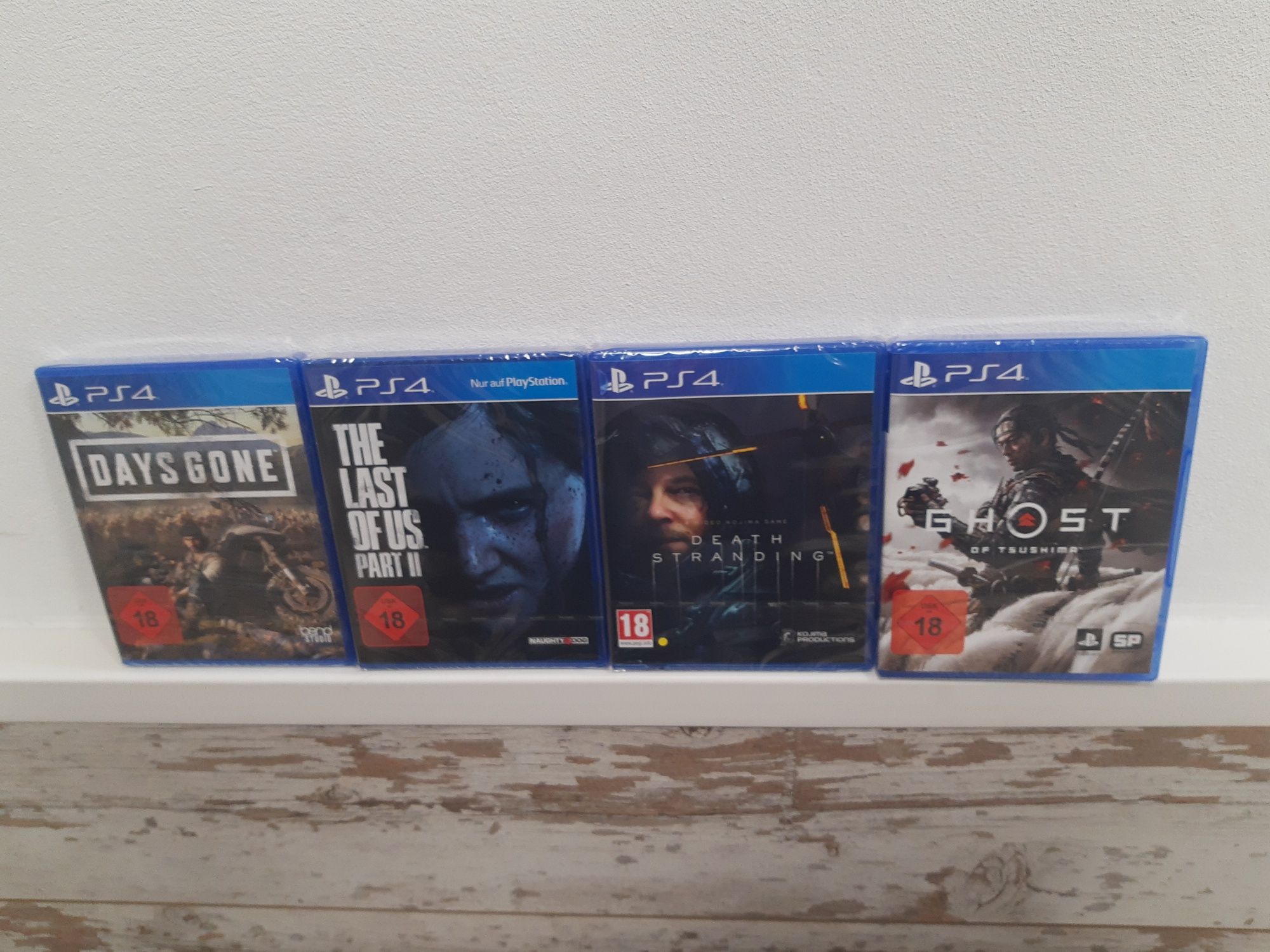 Ghost of Tsushima, Last of us 2  ,Death Stranding PS4