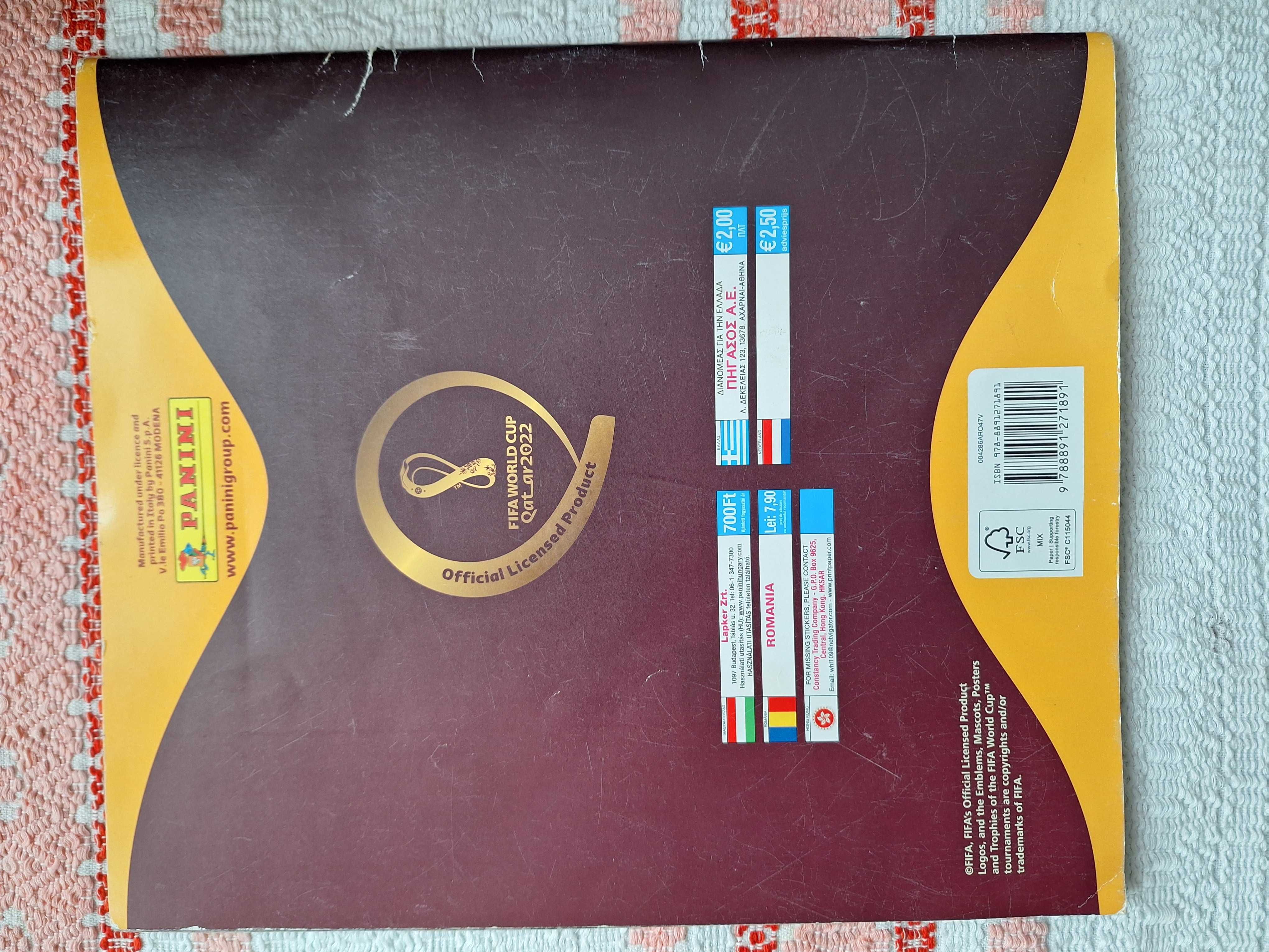 Sticker album - Panini - FIFA Eorld cup 2022