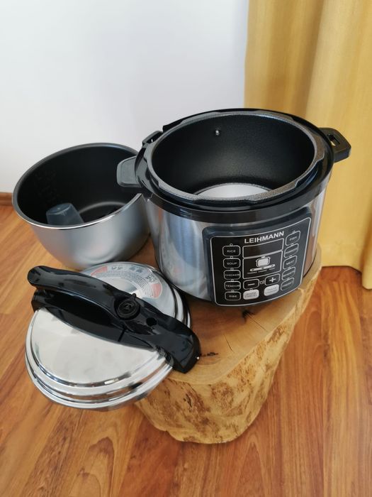 Oala electrica sub presiune, Leihmann 1050 W, multifunctionala