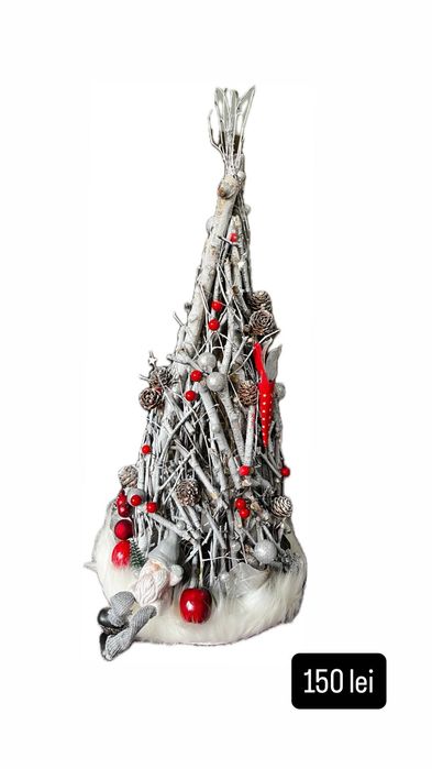 Bradut realizat manual