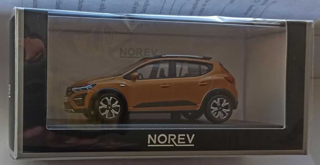 Macheta Dacia Sandero MK3 Stepway 2021 orange - Norev 1/43