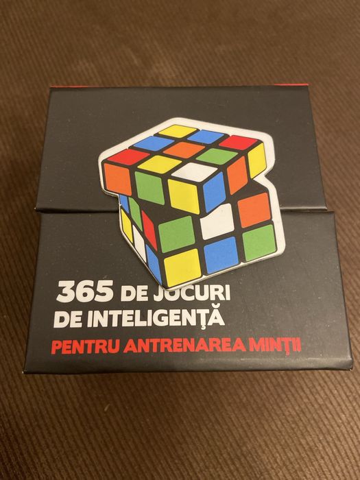365 de jocuri de inteligenta  - calendar cu jocuri, nou