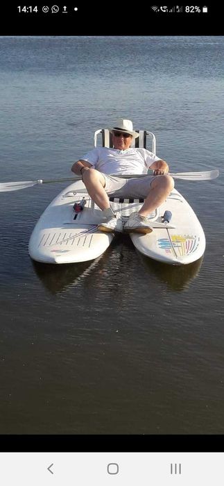 Vand Barca Catamaran cu motor electric