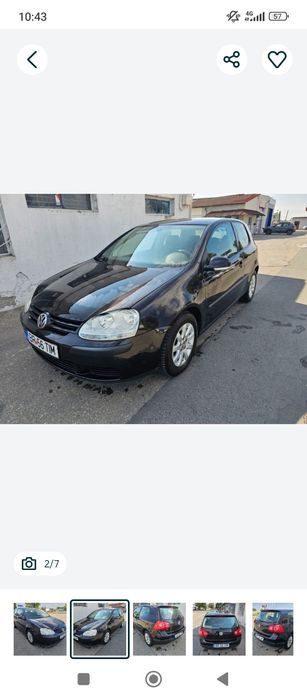 Proprietar Vand VW golf 5 1.4 mpi